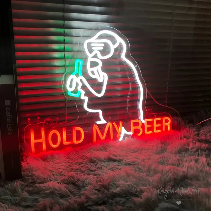 Wie „Hold My Beer“-Leuchtreklamen Ihr Spielzimmer aufwerten