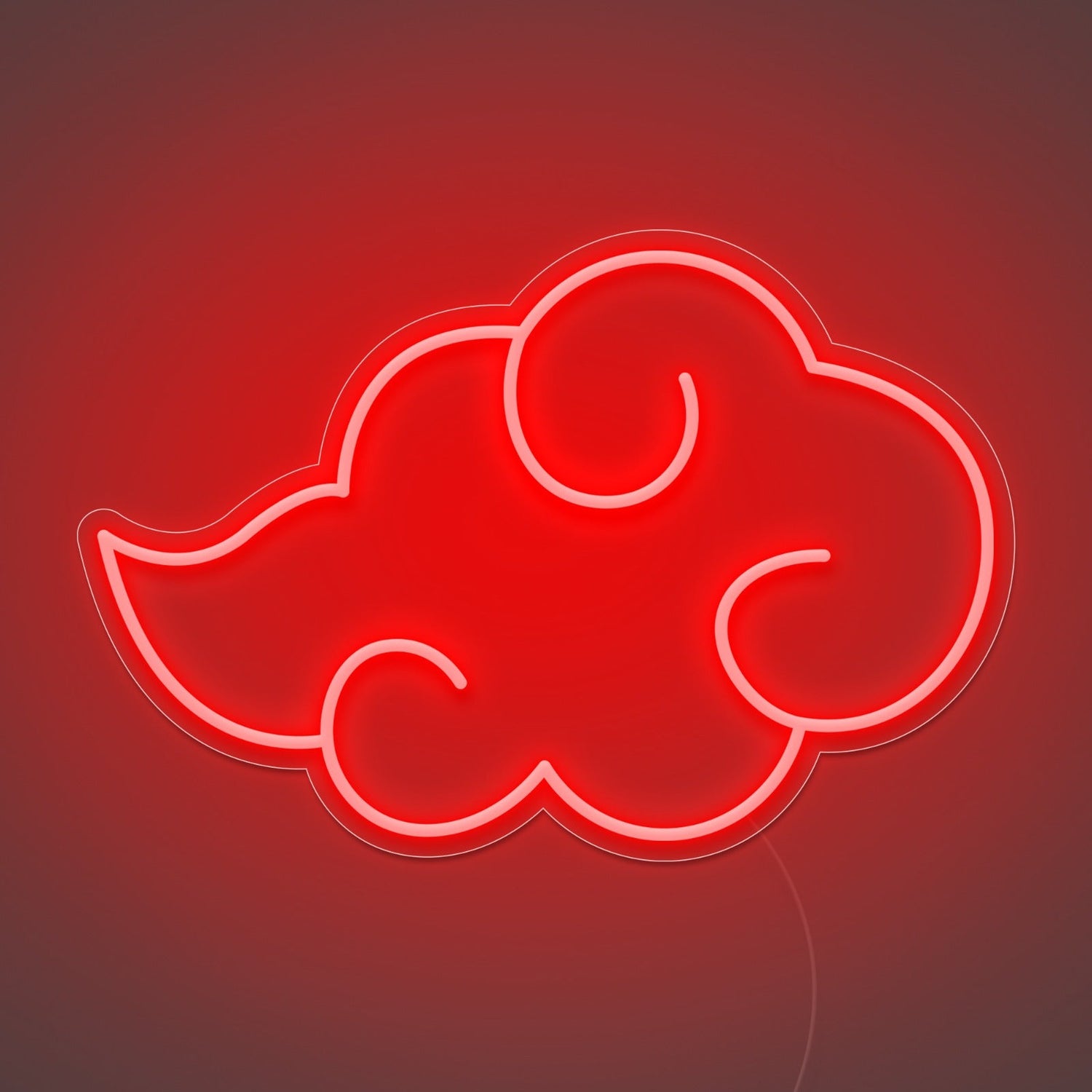 Plongez dans l’Ombre avec le Néon Nuage Akatsuki Naruto de Lumicorne