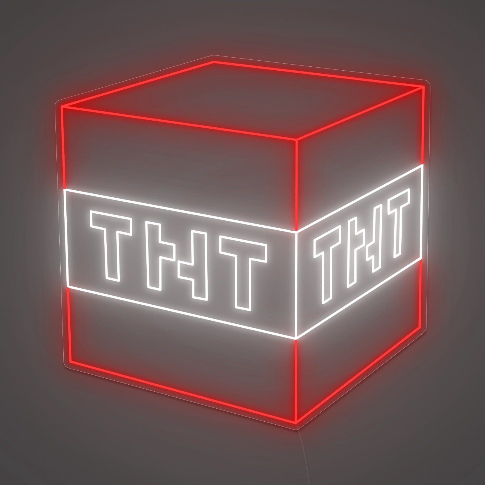 Faites Exploser Votre Décor avec le Néon TNT Minecraft de Lumicorne