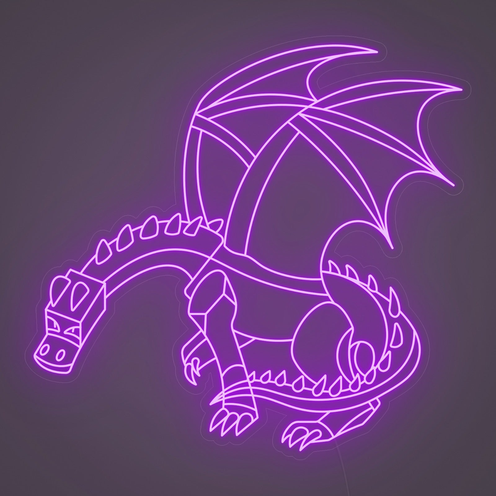 Dominez l’End avec le Néon Ender Dragon Minecraft de Lumicorne