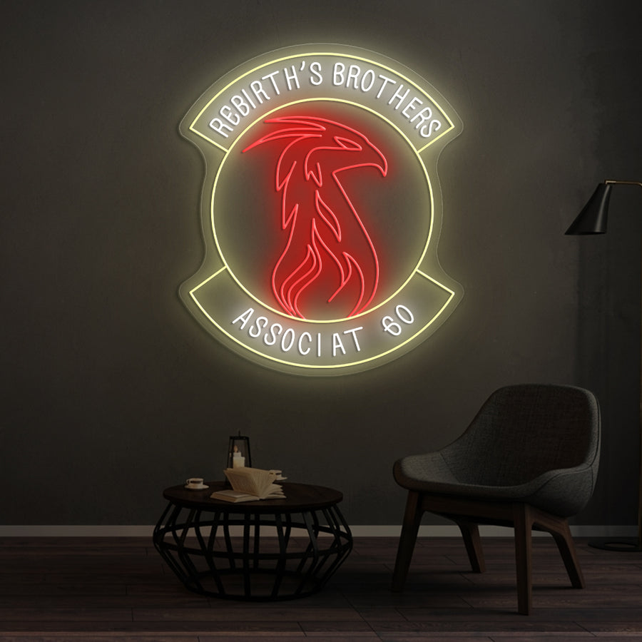 Personnalisation Enseigne LED Néon - Rebirths Brothers
