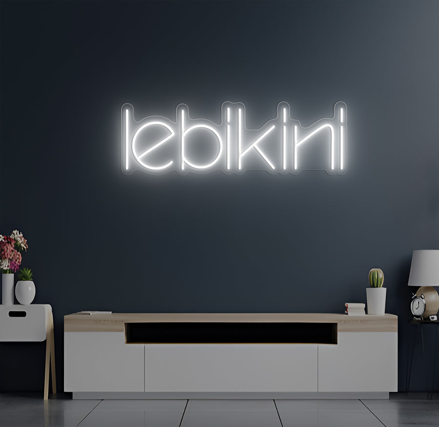 Enseigne LED Néon Personnalisée Le Bikini