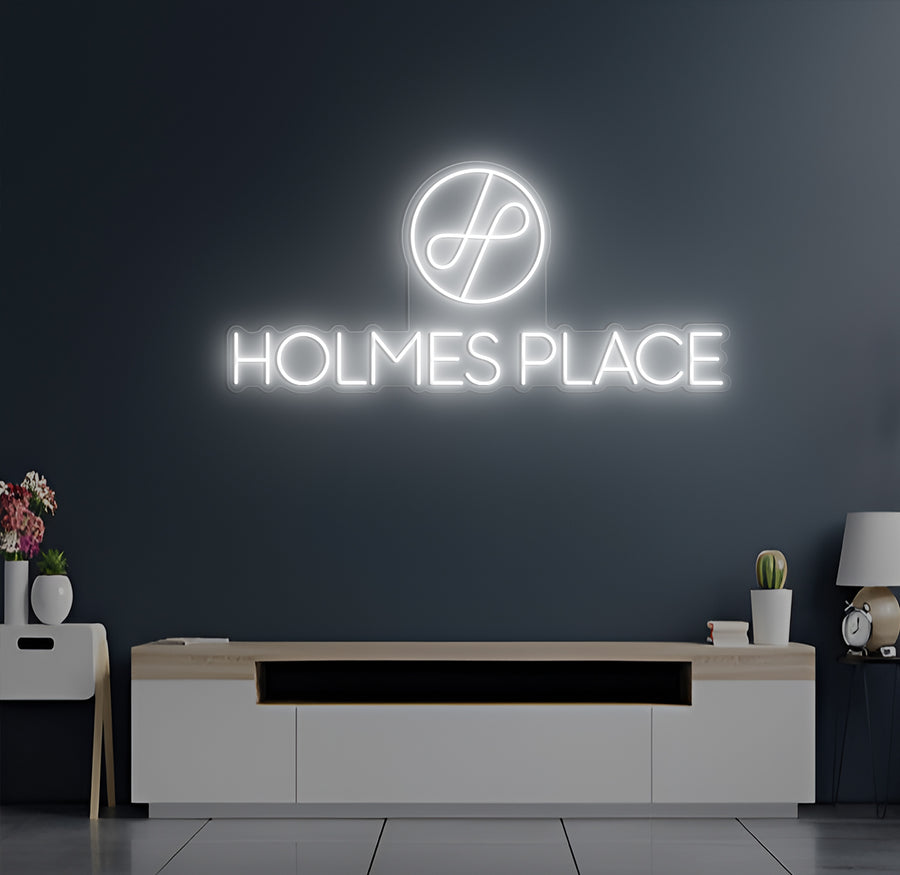 Enseigne LED Néon Personnalisée Holmes Place