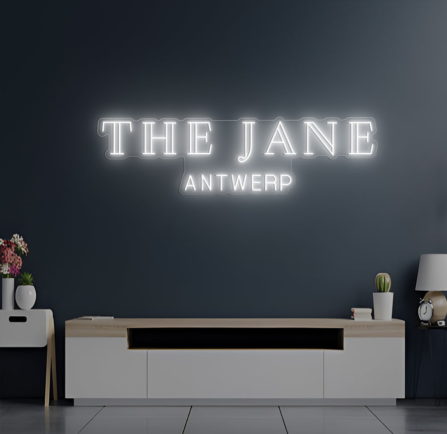 Enseigne LED Néon Personnalisée The Jane