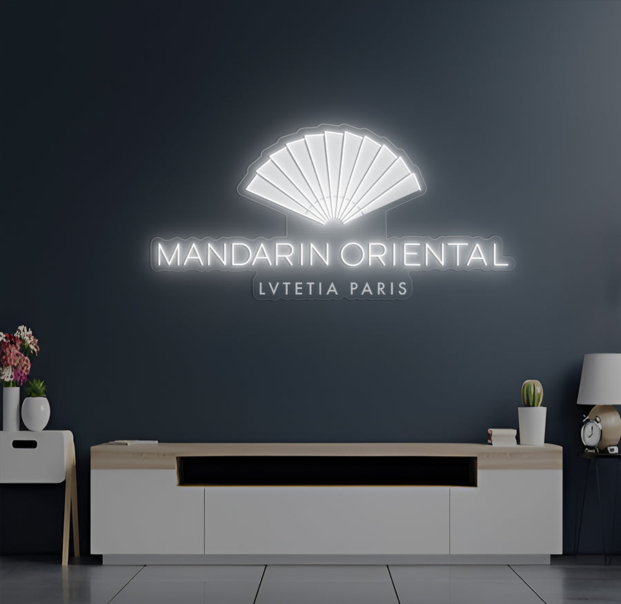 Enseigne LED Néon Personnalisée Hotel Lutetia