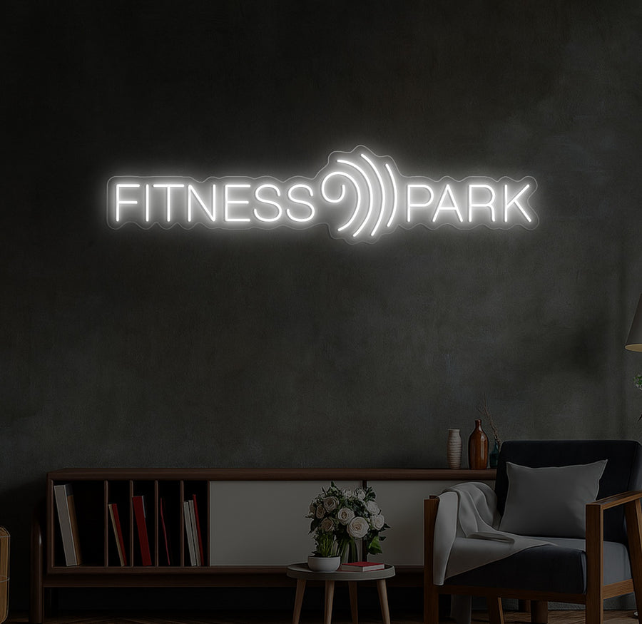 Enseigne LED Néon Personnalisée Fitness Park
