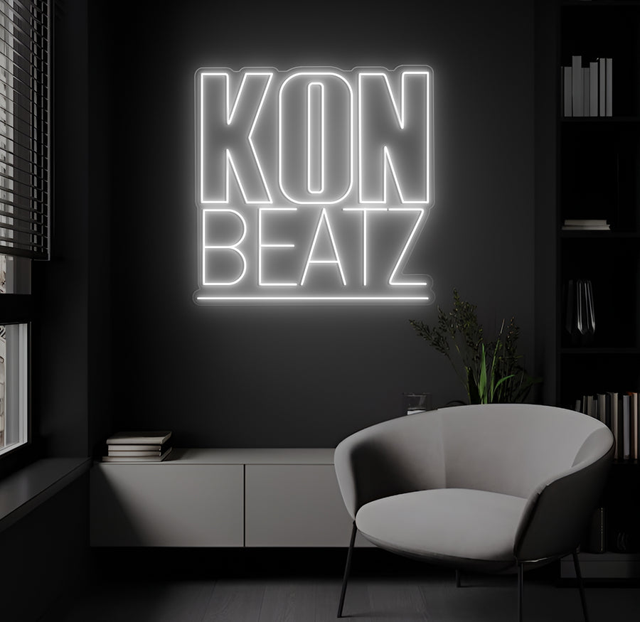 Custom KONBEATZ LED Neon Sign