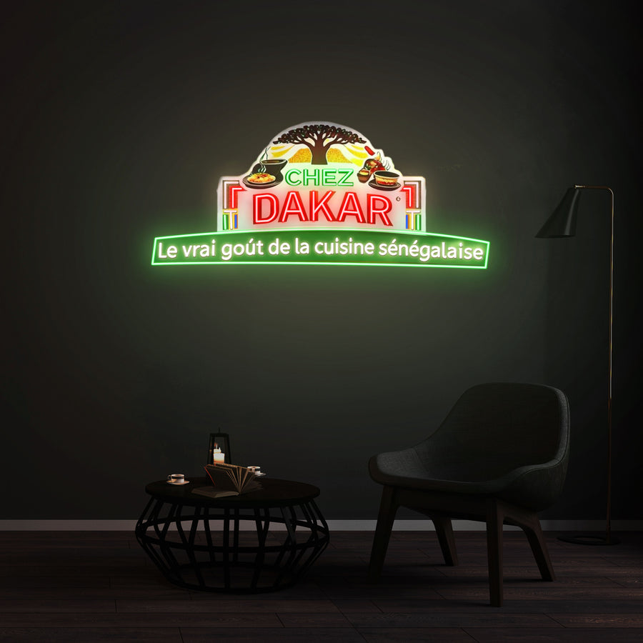Custom LED Neon Sign - Tifn Food
