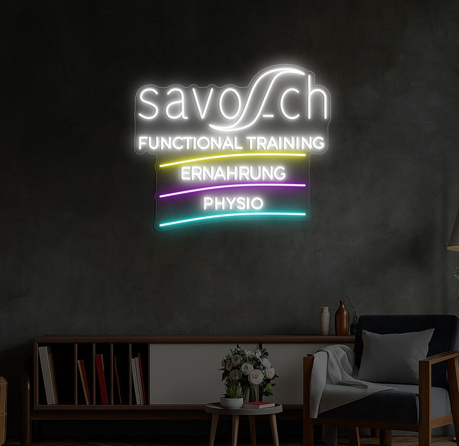 Enseigne LED Néon Personnalisée savo