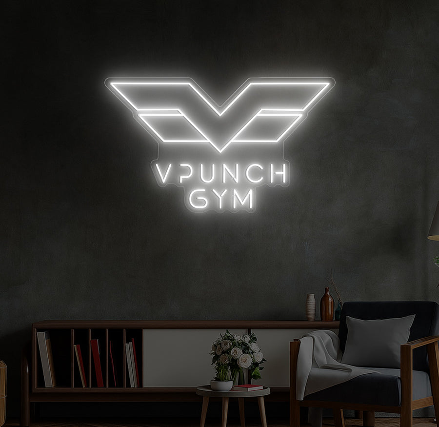 Enseigne LED Néon Personnalisée Vpunch Gym