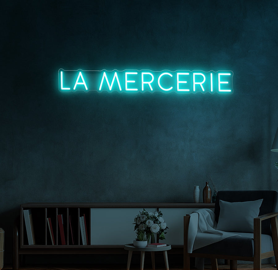 Custom LED Neon Sign for La Mercerie