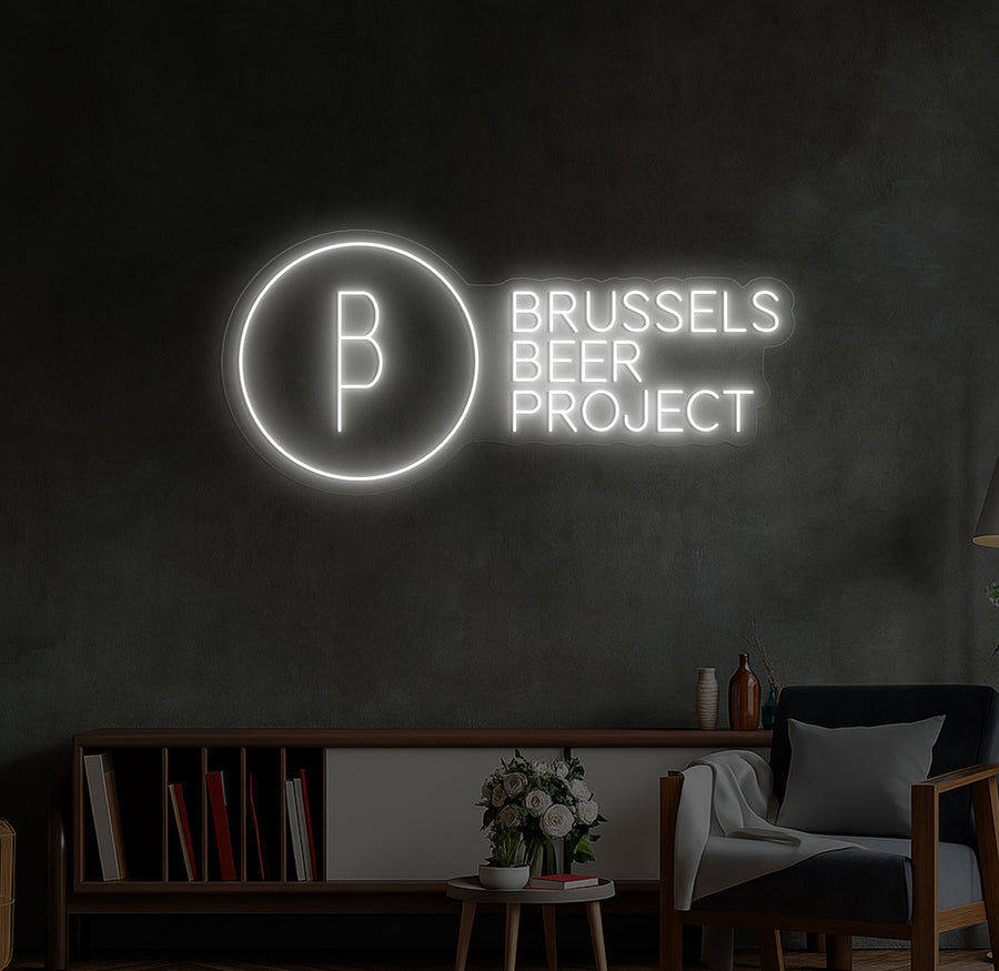 Enseigne LED Néon Personnalisée BBP Canal Paris