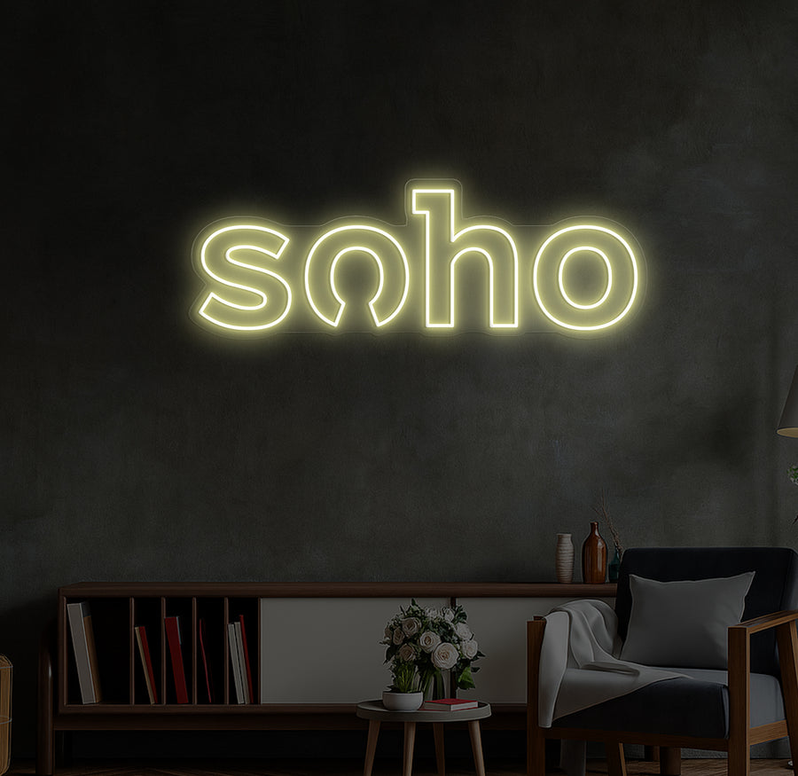 Custom LED Neon Sign Soho Basel