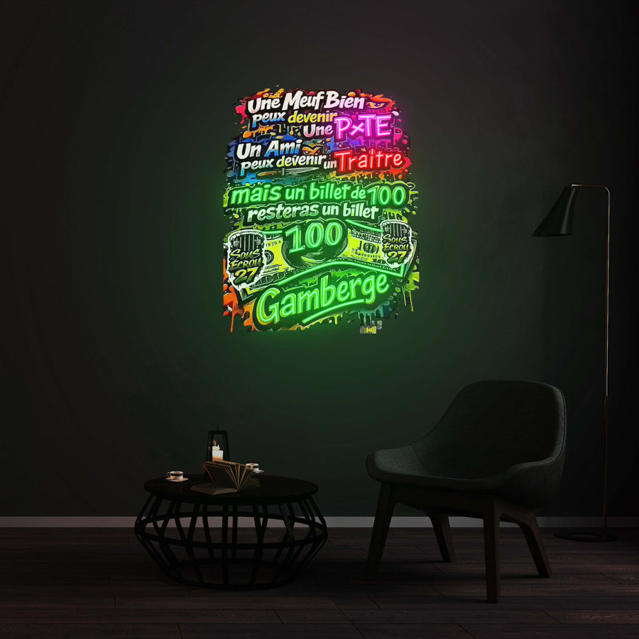 Custom LED Neon Sign - Tifn Food