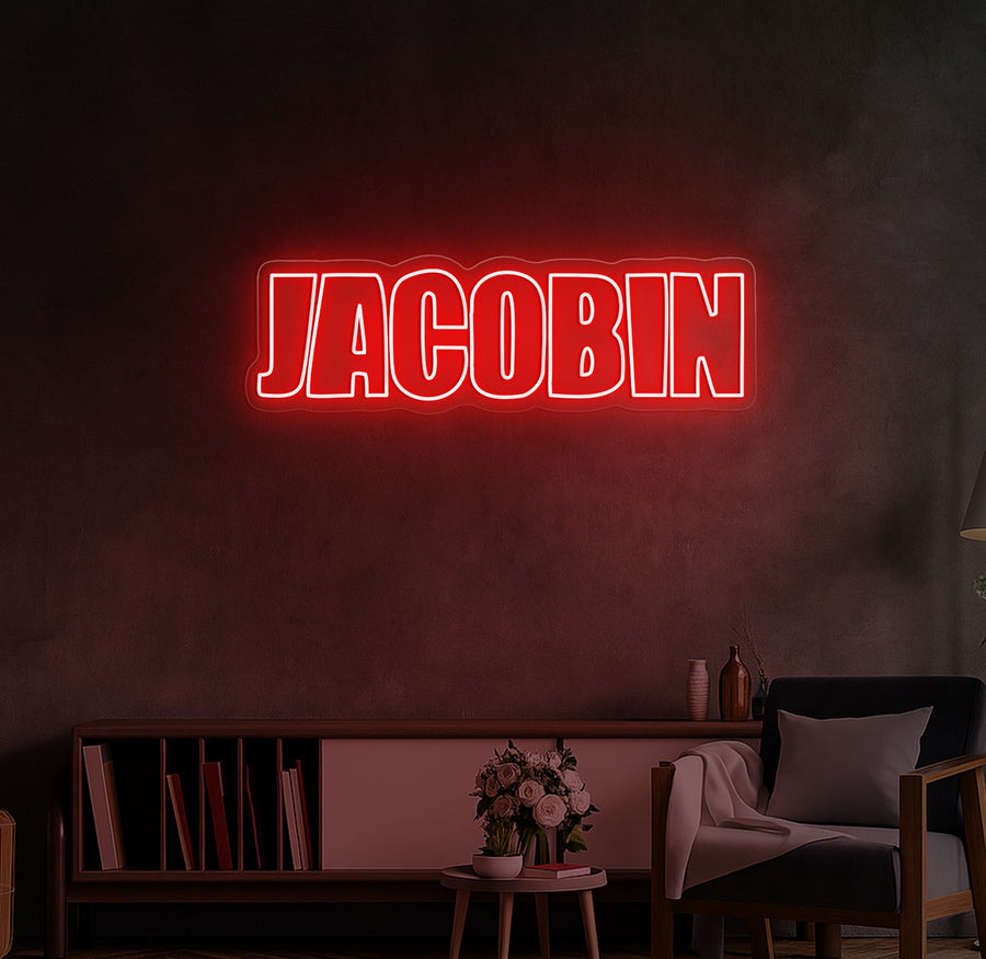 Custom JACOBIN LED Neon Sign
