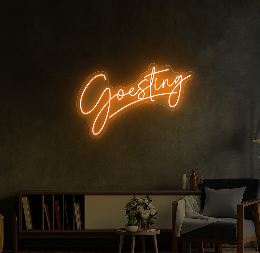 Enseigne LED Néon Personnalisée Goesting