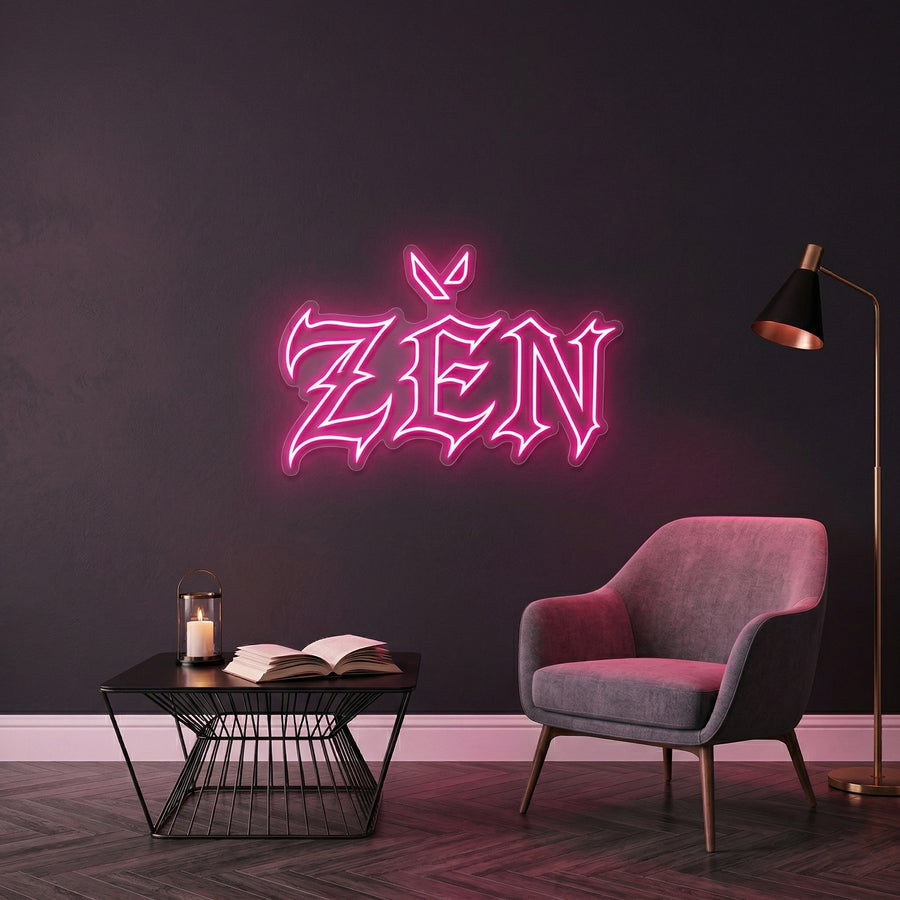 Personnalisation Enseigne LED Néon - ZEN