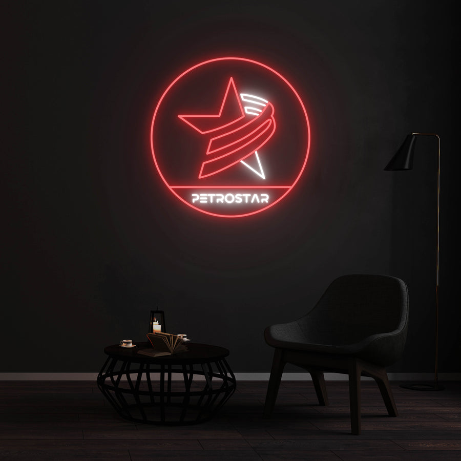 Enseigne LED Néon Personnalisée - Petrostar