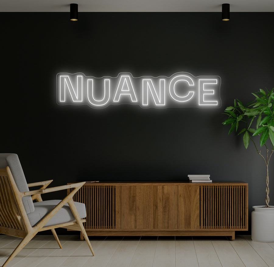 Enseigne LED Néon Personnalisée Nuance