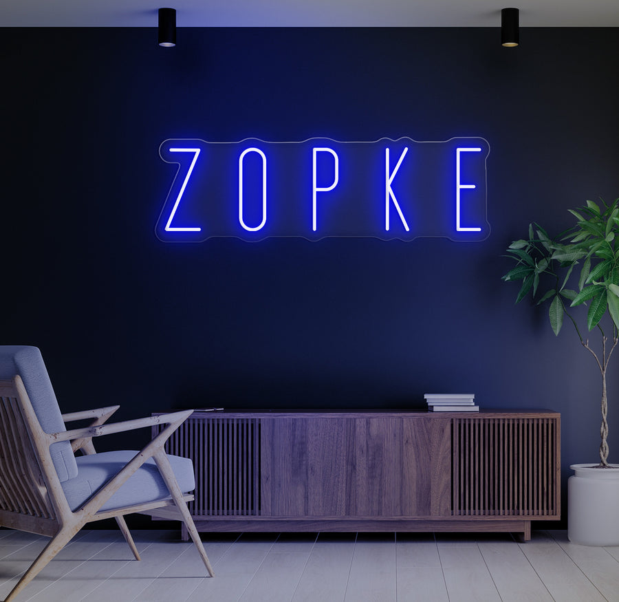Custom LED Neon Sign for Immersive Sound Studio