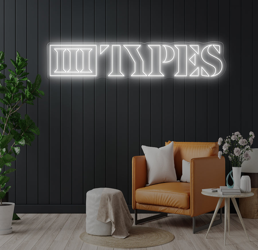 Custom LED Neon Sign 3 Types Studio