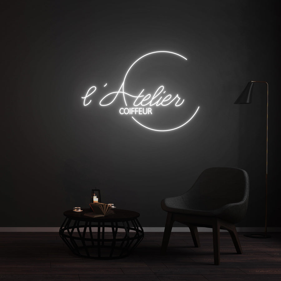 Personnalisation Enseigne LED Néon - l'Atelier