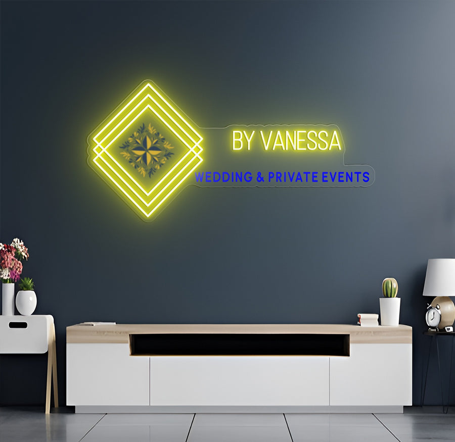 Enseigne LED Néon Personnalisée By Vanessa