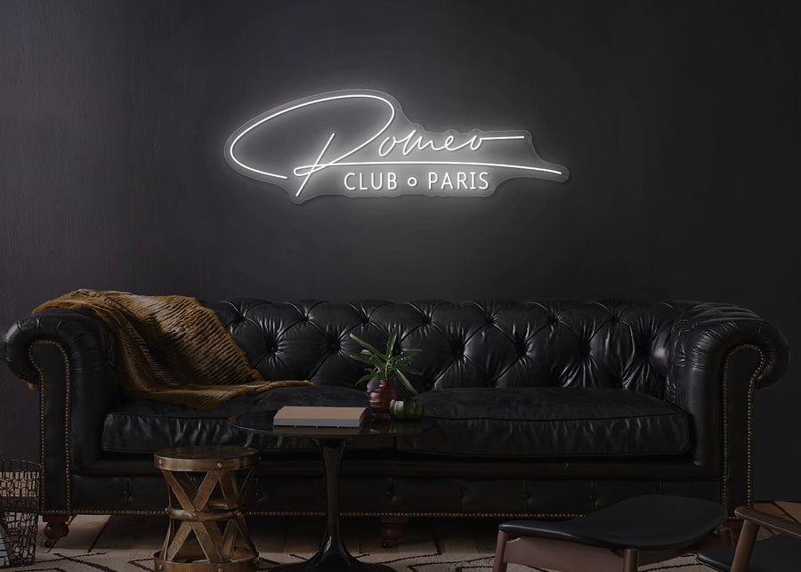 Enseigne LED Néon Personnalisée - Le Roméo