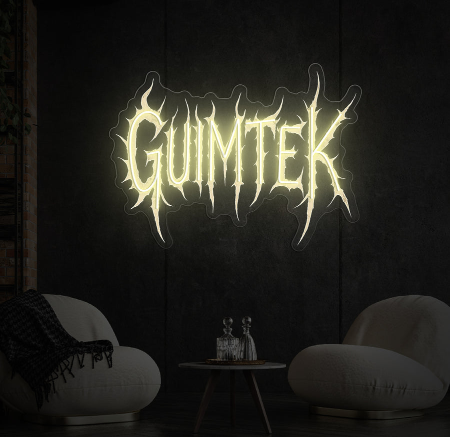 Enseigne LED Néon Personnalisée GUMITEK