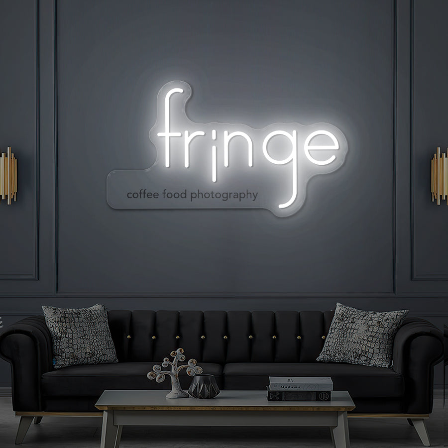 Enseigne LED Néon Personnalisée Fringe