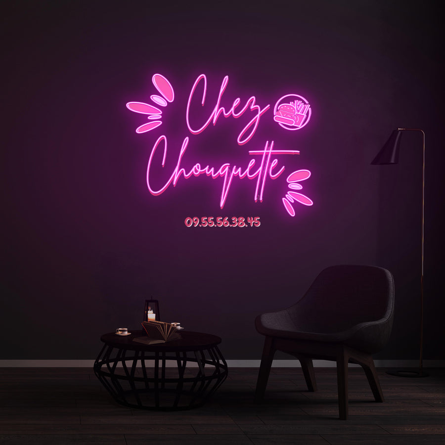 Custom LED Neon Sign - Tifn Food