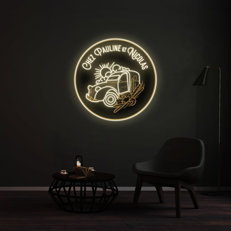 Custom LED Neon Sign - Tifn Food
