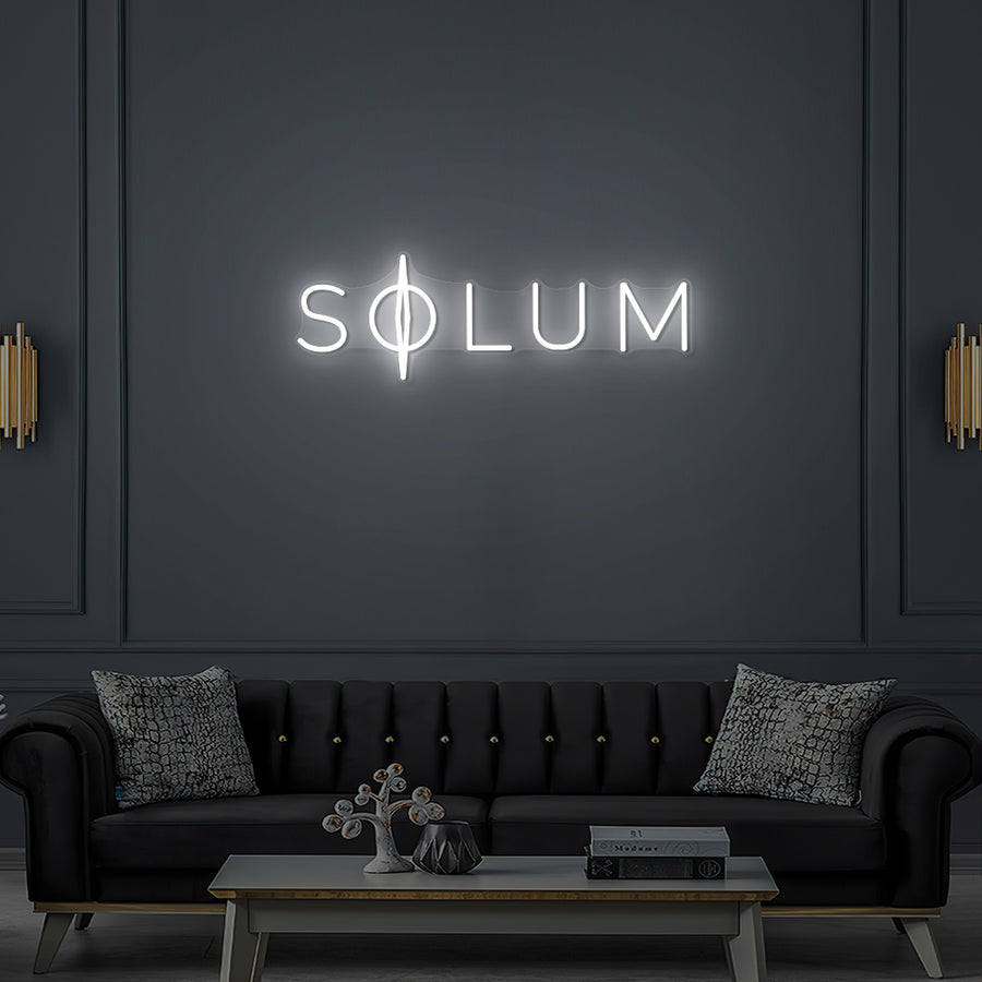 Enseigne LED Néon Personnalisée -Solum