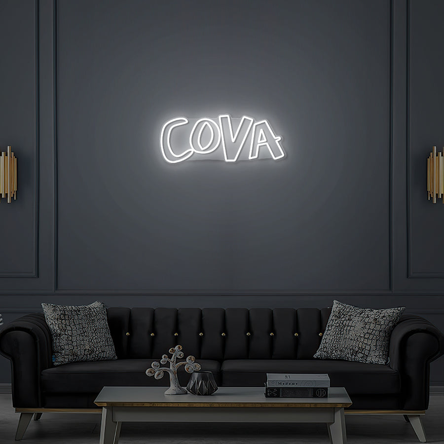 Enseigne LED Néon Personnalisée - Cova