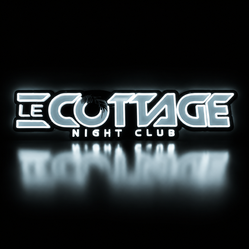Enseigne LED néon Lumicorne : Cottage Night Club