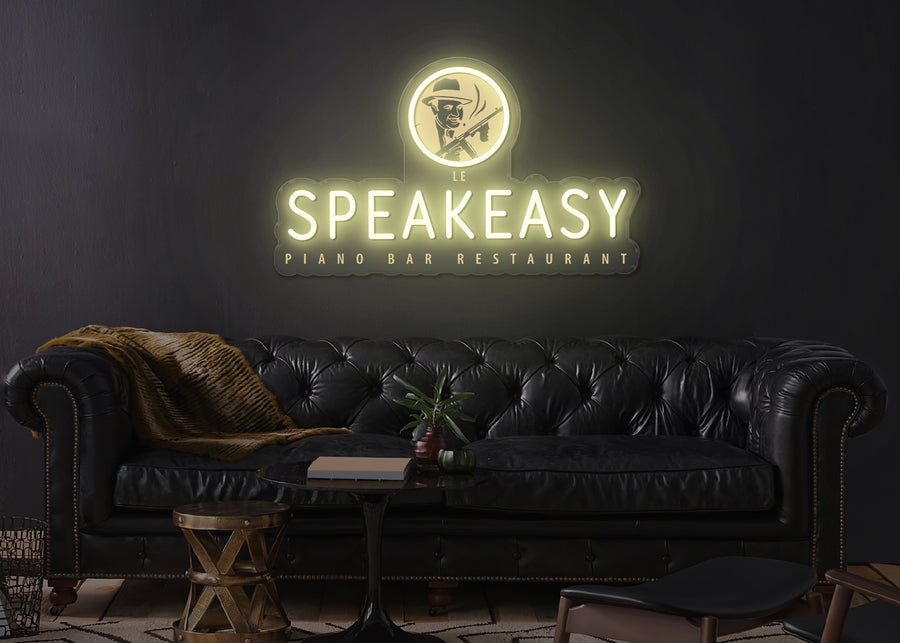Enseigne LED Néon Personnalisée -Le Speakeasy