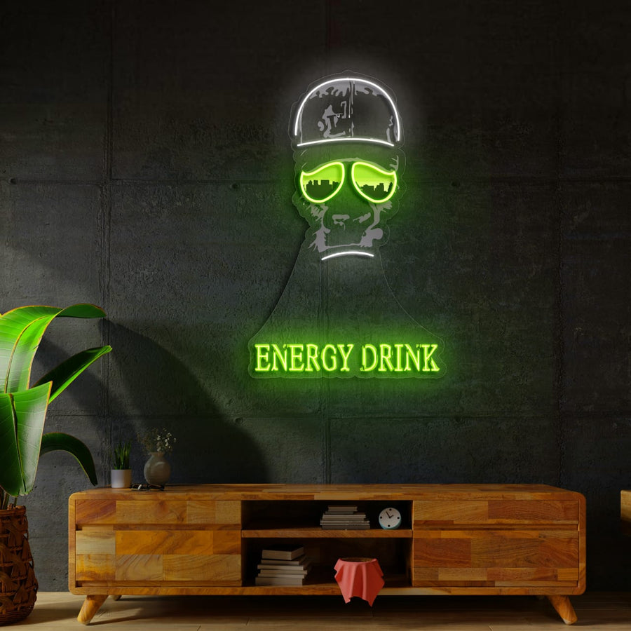 Enseigne LED Néon Personnalisée - DIUKE ENERGY DRINK