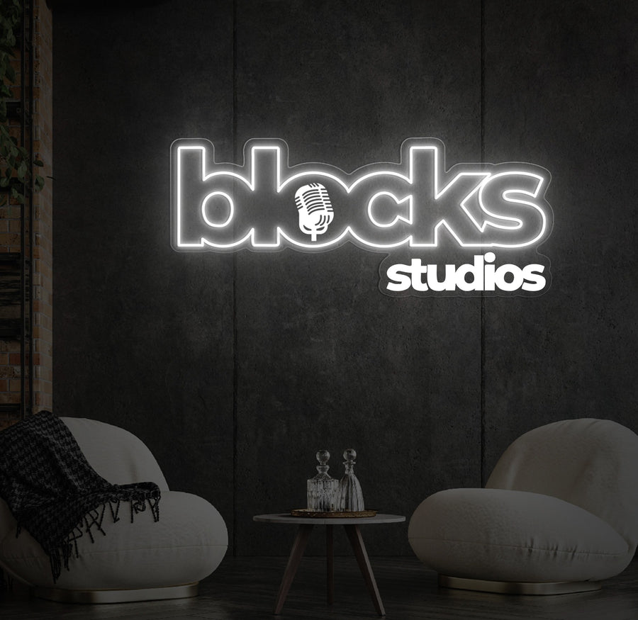 Custom LED Neon Sign by Studio Blocks