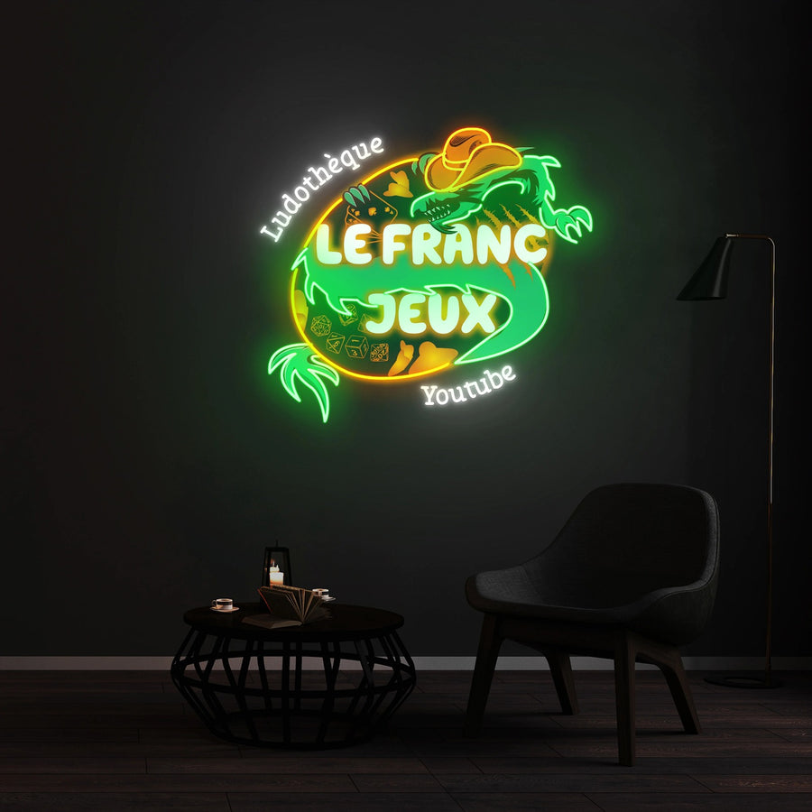 Néon LE FRANC JEUX