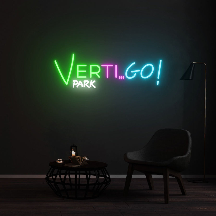 Enseigne LED Néon Personnalisée - VERTIGO
