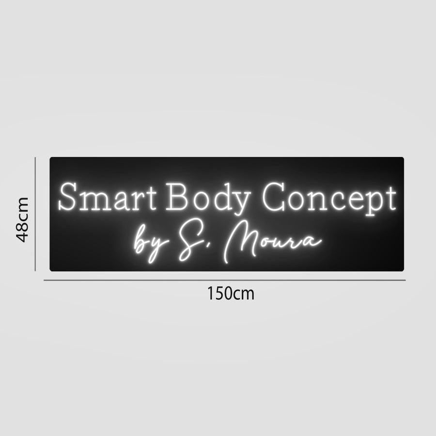 Personnalisation Enseigne LED Néon - Smart body concept