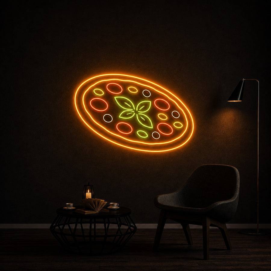 Personnalisation Enseigne LED Néon - Pizza Napolitaine