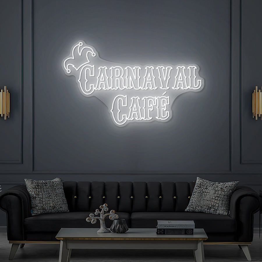 Enseigne LED Néon Personnalisée Carnaval Café Club House