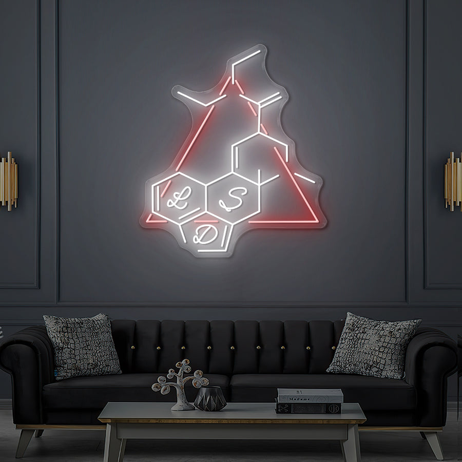 Custom LED Neon Sign at Valou's, The Dancing Mice