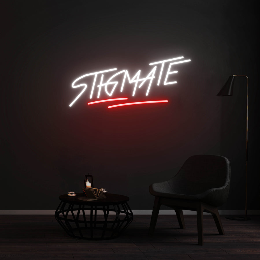 Enseigne LED Néon Personnalisée - STIGMATE