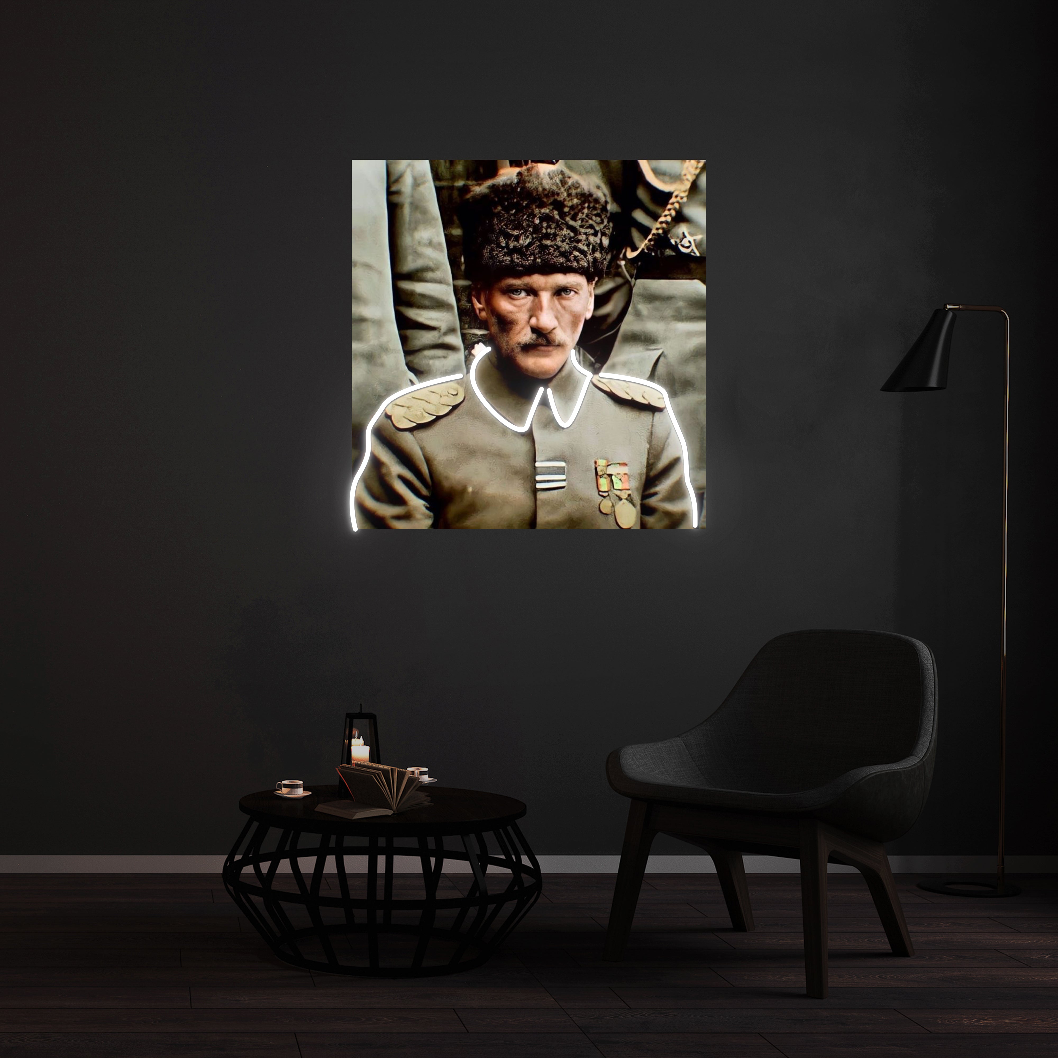Néon Mustafa Kemal Atatürk