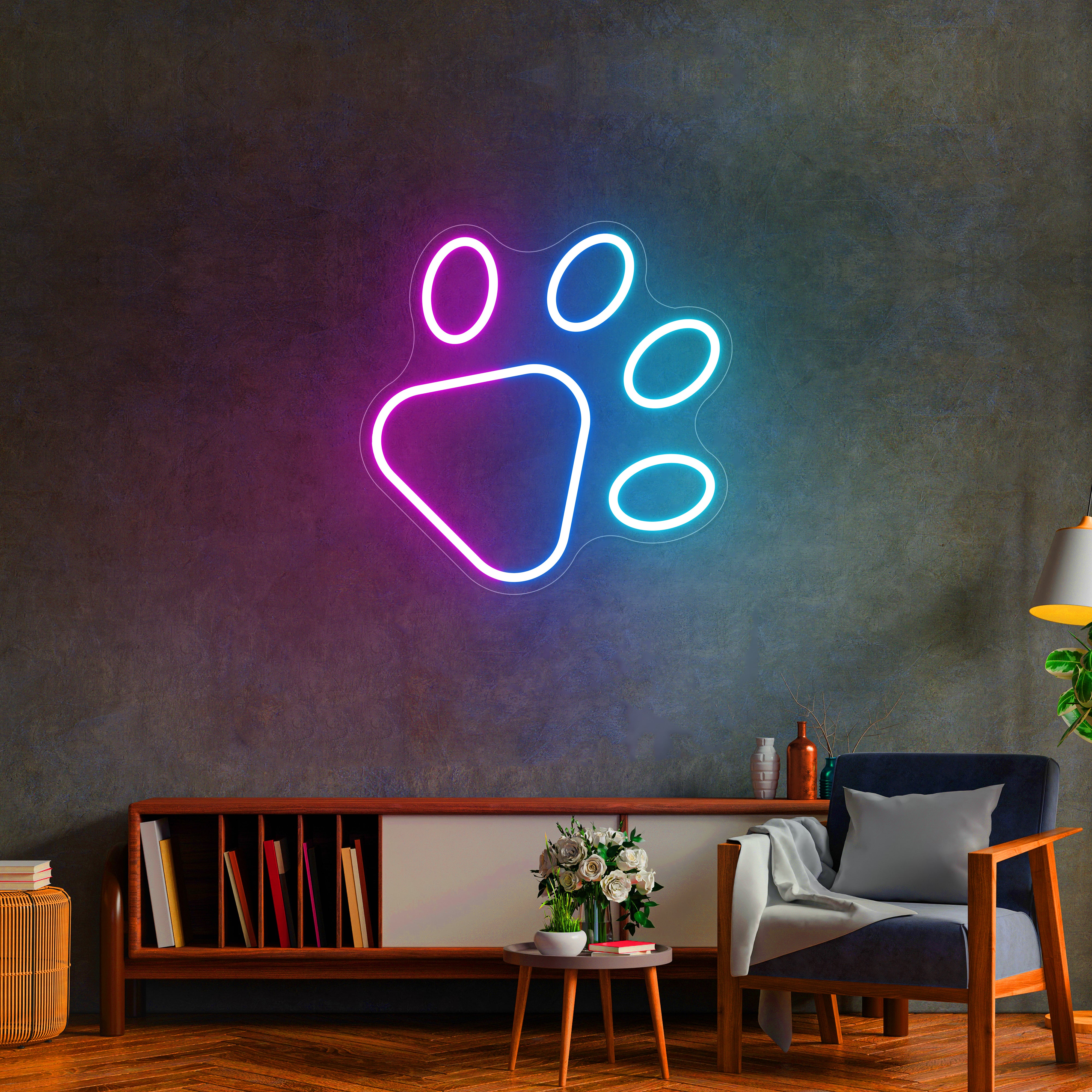 Néon Custom Logo