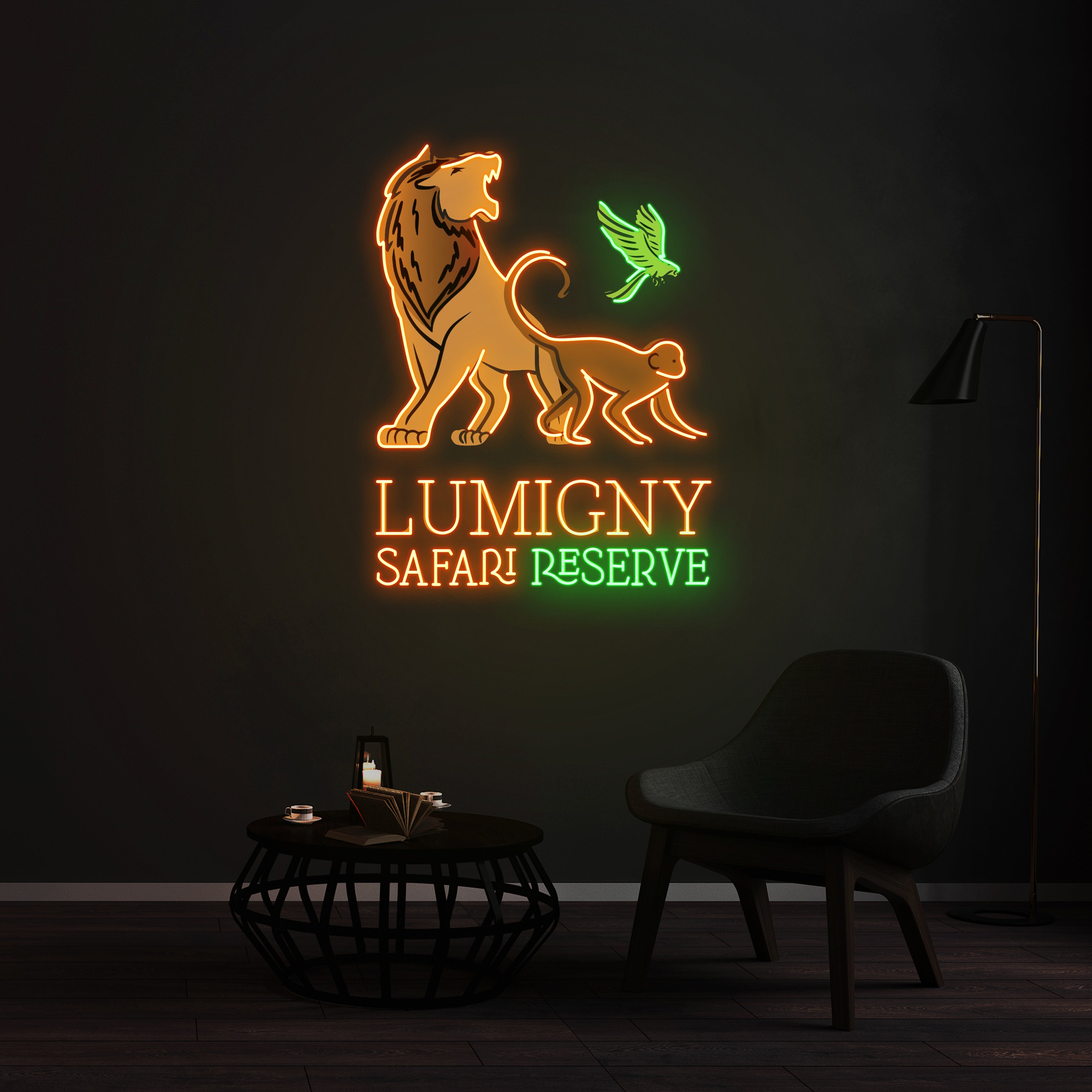 Néon LUMIGNY SAFARI RESERVE