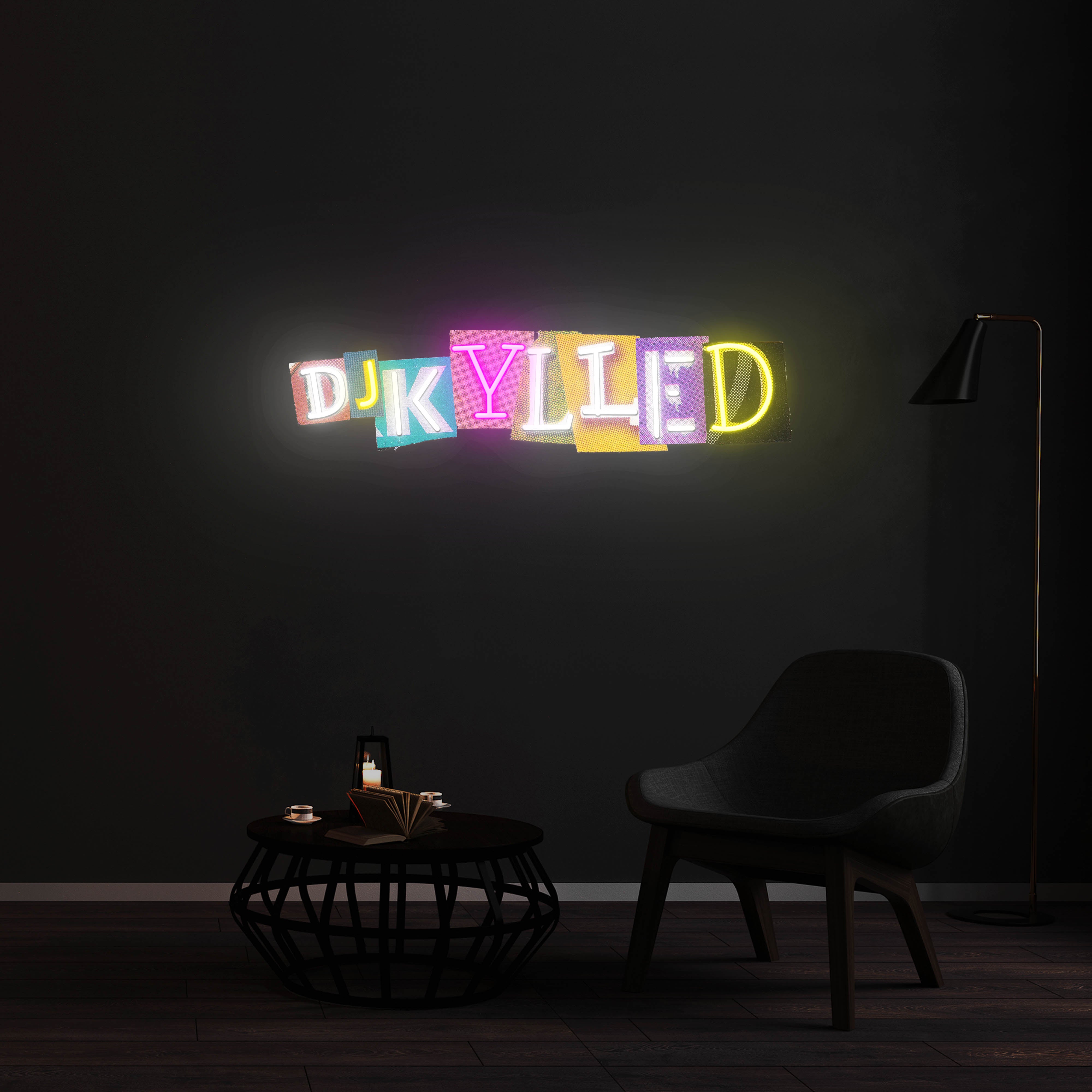 Néon DJ K Y L L E D