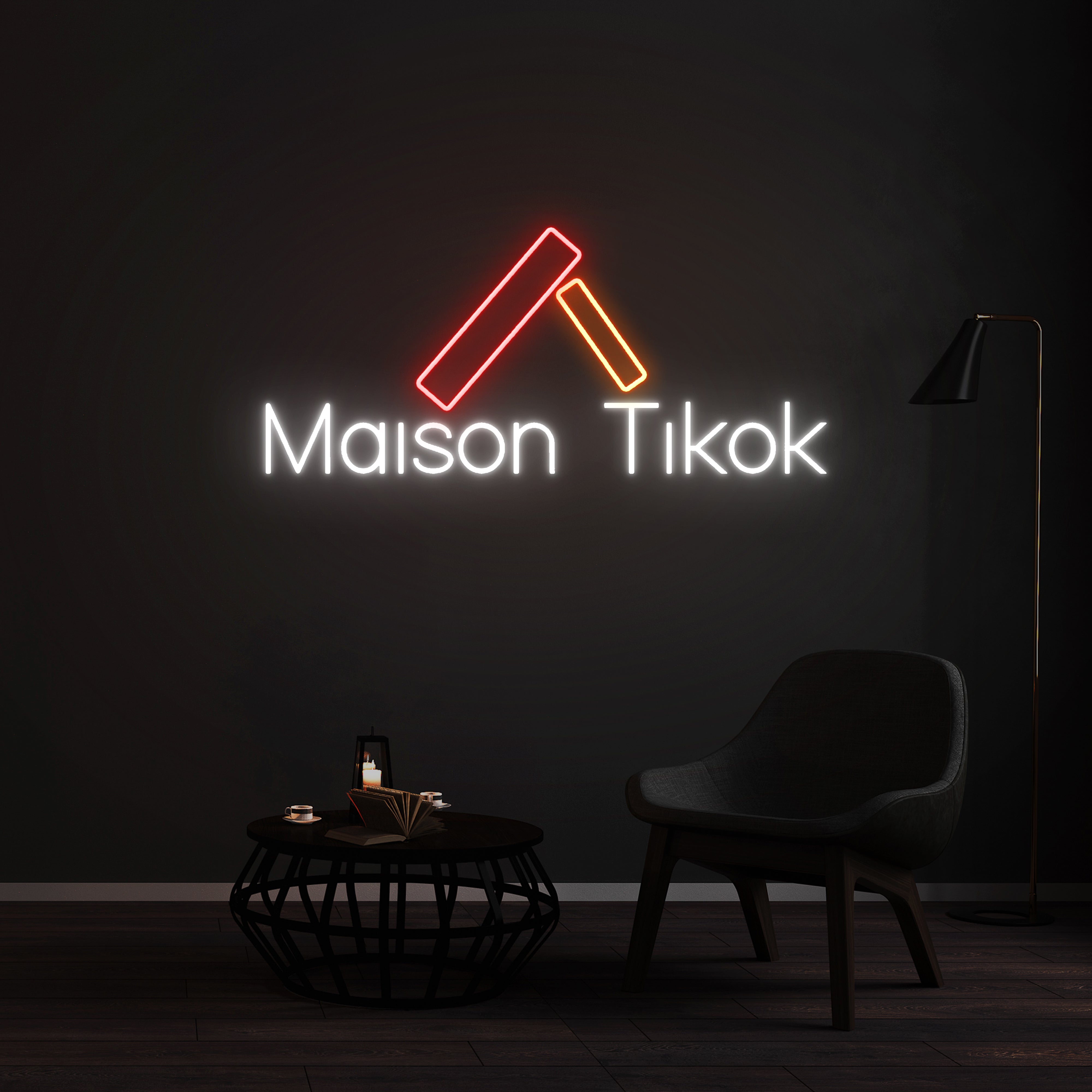Néon Maison Tikok